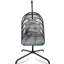 Fauteuil pivotant avec support en C
