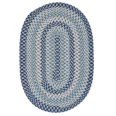 Tapis réversible en laine mélangée Lettie