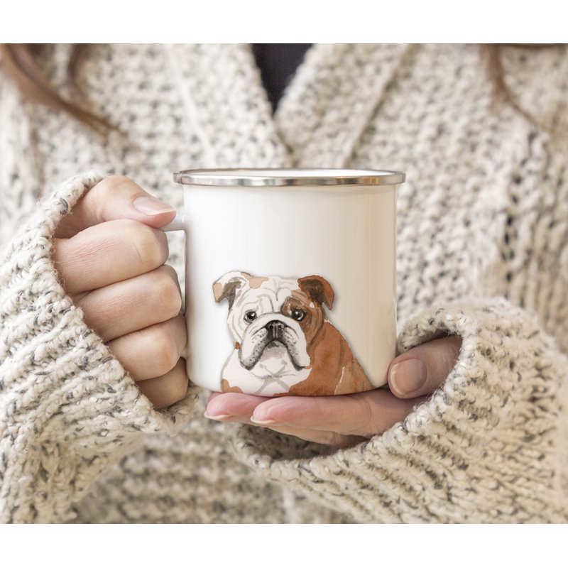 Corinthian Stainless Steel Coffee Mug