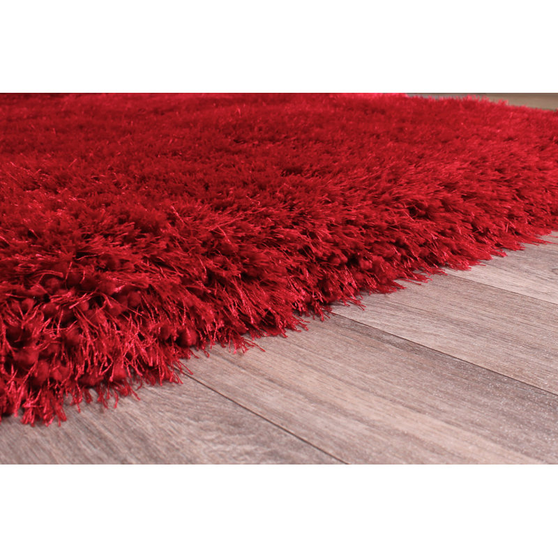 Sapphire Solid Colour Shag Area Rug, Rectangle 200 x 290cm