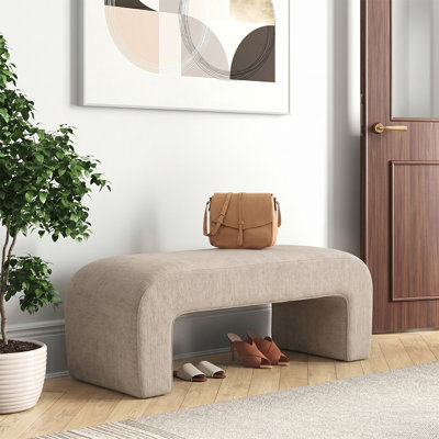 Ichika 47" W Upholstered Bench