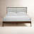 Chisa Upholstered Platform Bed-335910919-339230613