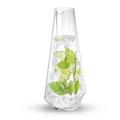 JoyJolt Infiniti Beverage Pitcher, 43oz