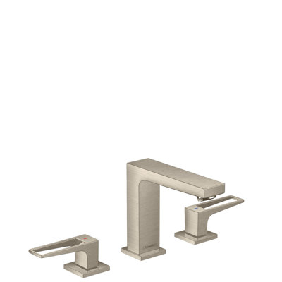 Metropol Low Flow Water Saving Widespread Bathroom Faucet with Drain Assembly