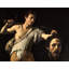 "David avec la tête de Goliath" par Caravaggio - Art mural sur toile tendue avec châssis-1836346000