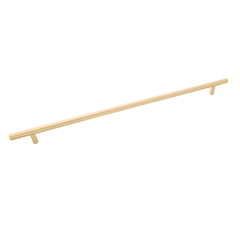 Modern Brass Bar Handle Pull with Mounting Hardware