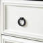 Commode de rangement pour chambre à coucher 6 tiroirs - Qualité, bordures texturées, facile à installer, couleur blanche 6 organisateurs spacieux, quincaillerie de qualité, glissement lisse