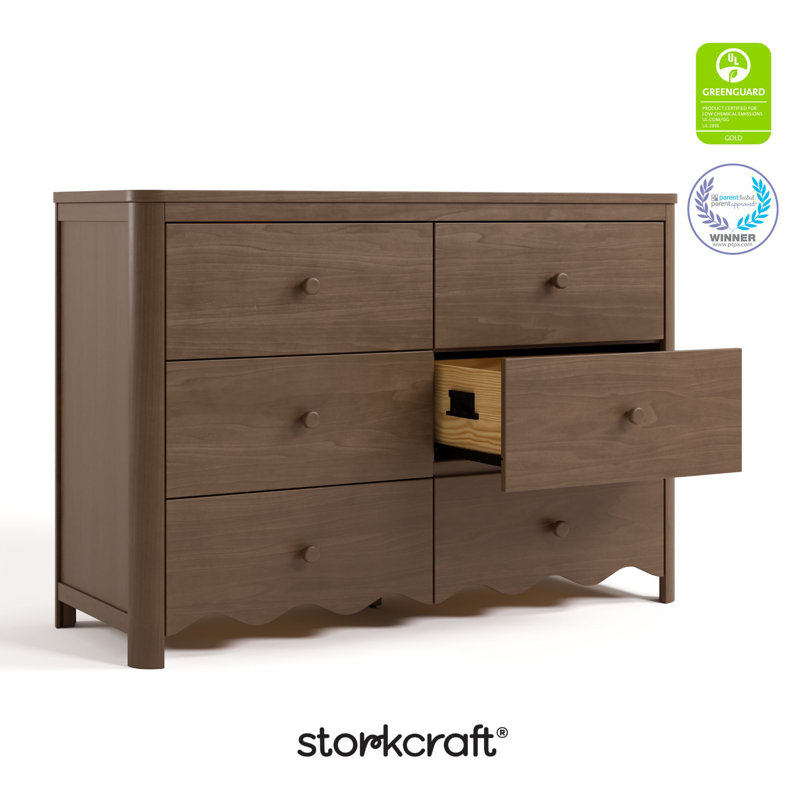 Storkcraft Casablanca 6 Drawer Kids Dresser