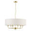 Basilia 6 - Light Drum Chandelier-35307831