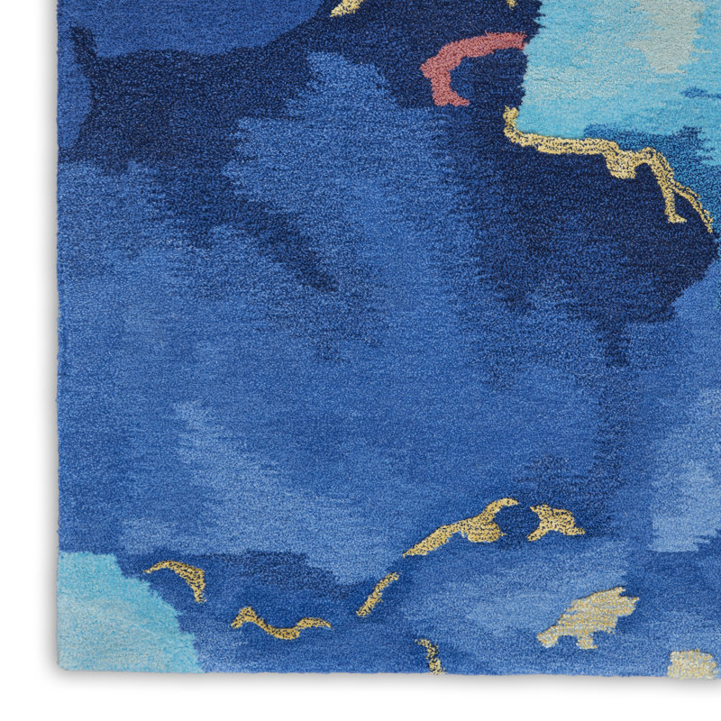 Prismatic Abstract Area Rug, Rectangle 297 x 419cm