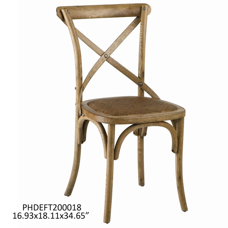Porch View Cross Back Dining Chair