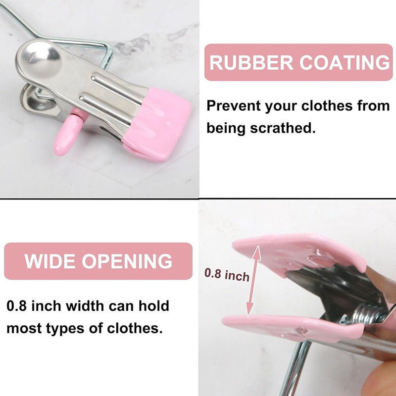 Pinces à cintres robustes pour bottes, crochets de rangement pour bottes, pantalons, chaussettes, serviettes, sacs à main, pinces à linge et sacs de voyage