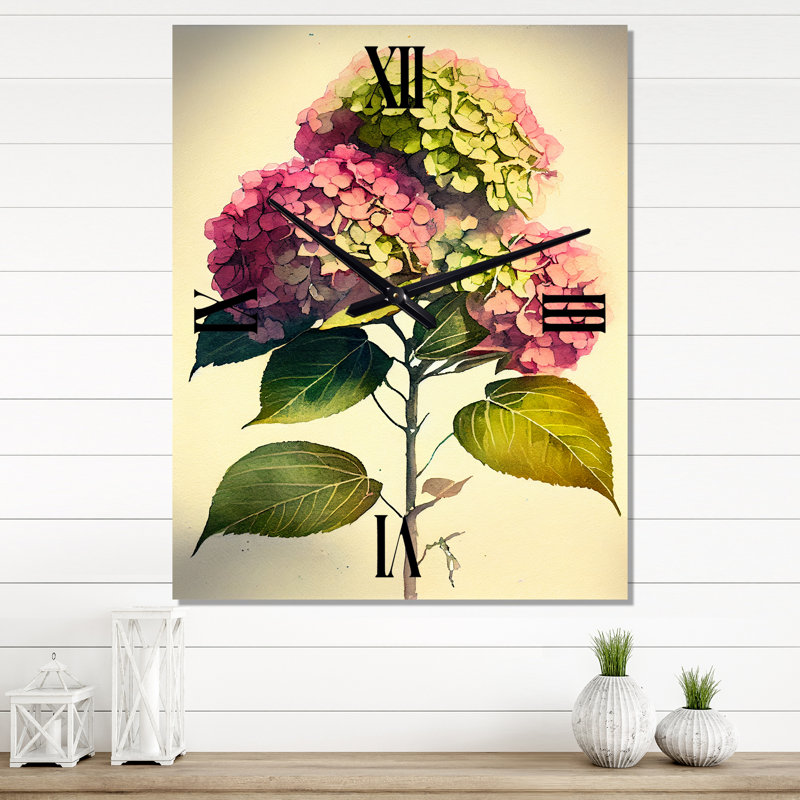 Jerem - Horloges murales florales, Petit