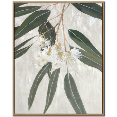 «Eucalyptus Blossoms I», art mural sur toile