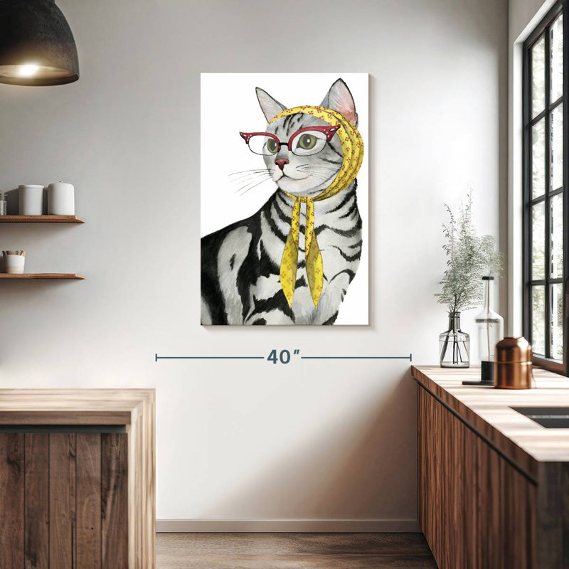 Brampt Cool Cat III, 39" H x 26" W