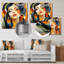 Art Portrait de femme II - décorations murales abstraites en métal-1751369962