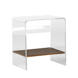 Sloan Lucite Waterfall End Table