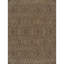 Geometric Area Rug in Dark Brown/Cream-998002291