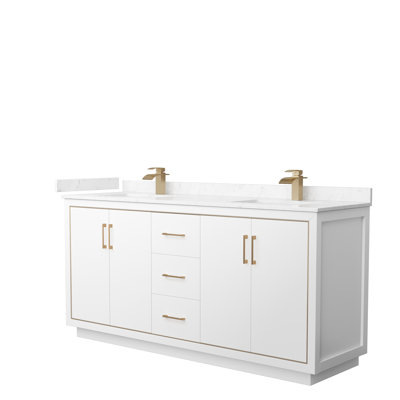 Icon 72" Double Bathroom Vanity Set