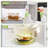 Edge Collections Countertop Microwave