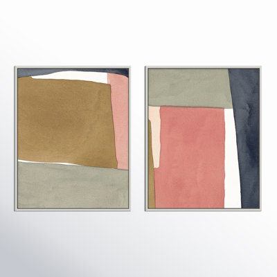 Natual Pink Set Of 2 by Julia Balfour