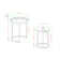 Tables d'appoint gigognes Swick