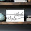 Inhale X Exhale Peaceful Serene Tranquil Wall Art Print 1 Piece Wrapped Canvas Wall Art-1610143987
