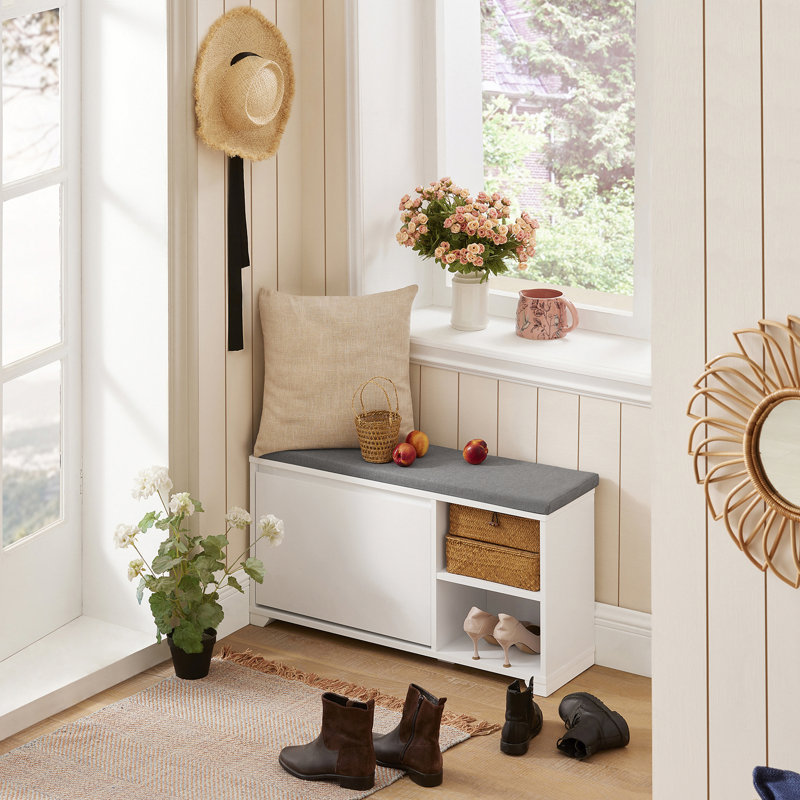 6 Pair Shoe Storage Bench