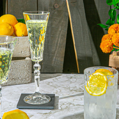 RCR Crystal - Marilyn Stemware - Modern Cut Glass Stemware Goblets