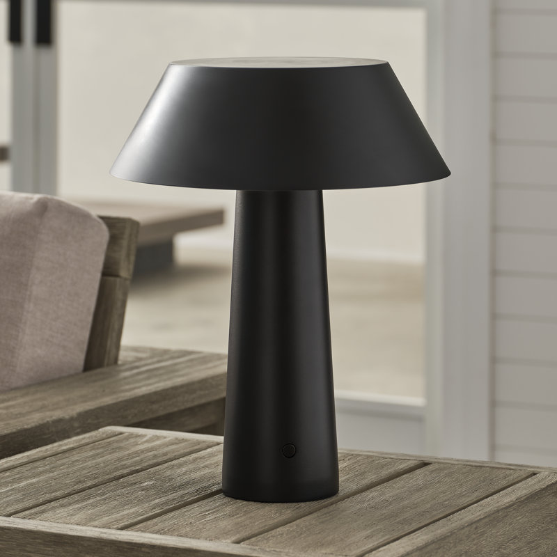 Sesa Accent Rechargeable Table Lamp, Black