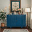Buffet ovale avec 4 portes Lysiane