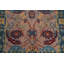 Tapis de couloir indien fait à la main rose Oushak 3 x 8