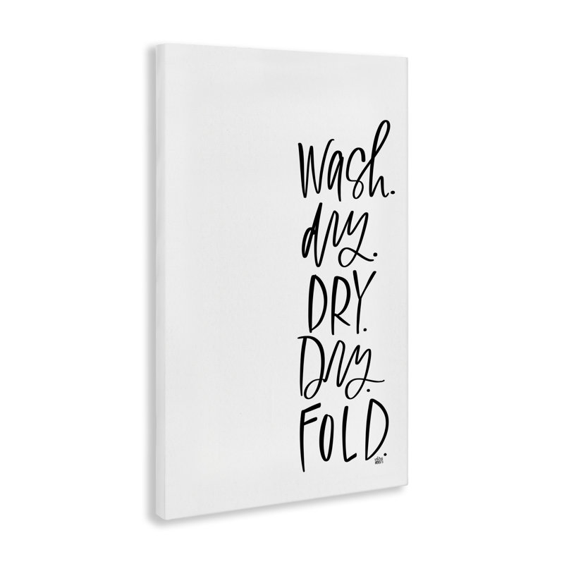 Art mural sur toile Wash Wash Fold Expression par Valerie Weiners, H 36 po x l 24 po