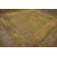 Antique Indian Amristar Rug with Spellbinding Medallion Light Green Background