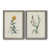 Toile avec cadre gris