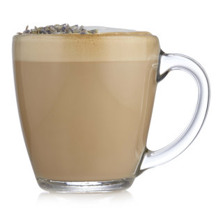 6-Pack 10 oz. Clear Glass Coffee Mugs with Thick Handles for Latte Milk  Coffee