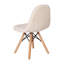 Fauteuil d'appoint en sherpa rembourré sans accoudoirs Kid's Modern-1812934494