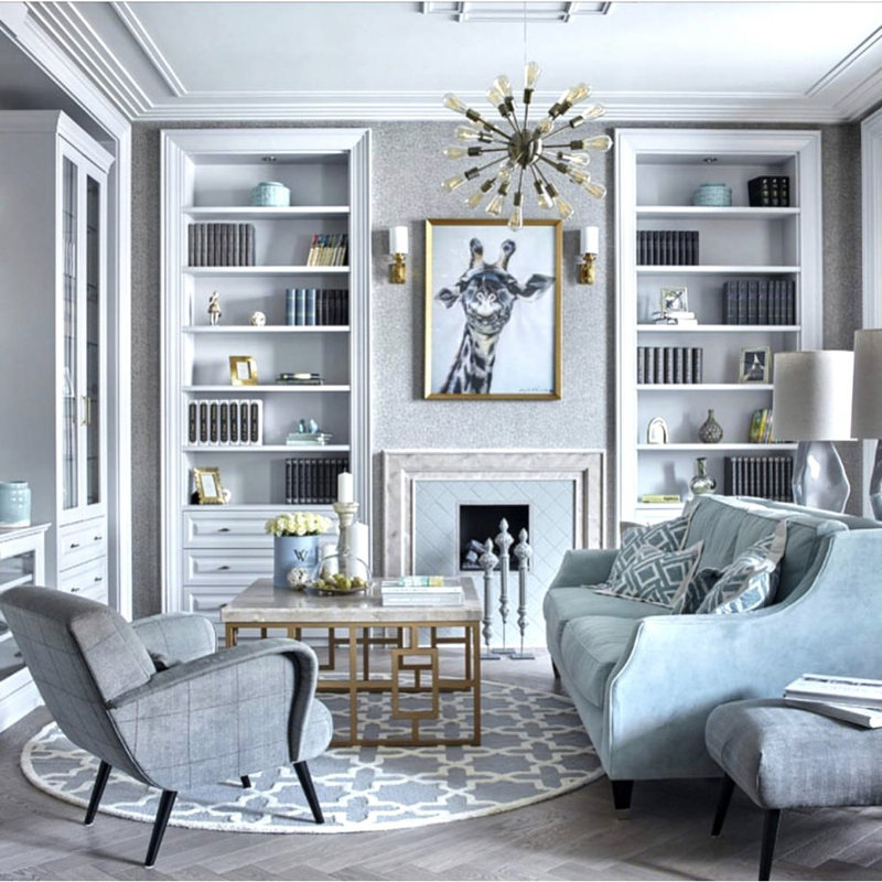 Laguna Frame Coffee Table, Carrera Marble