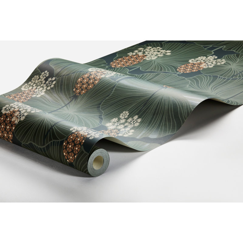 Boråstapeter Umbrella Leaves Wallpaper