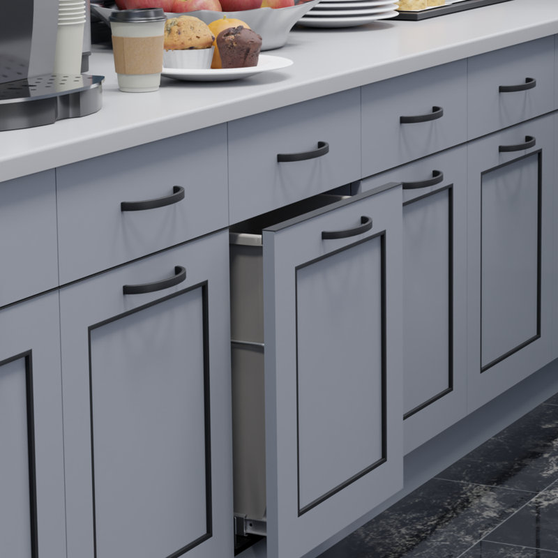 7/8 po Designer Dripedge®, H 0,875 po x l 20,5 po, Laiton satiné