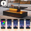Pedestal Coffee Table with Storage-1228329217
