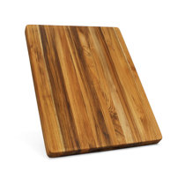 Bamboo Counter Edge Chopping Board Kitchen Secure Wooden Cutting Board  Large M&B