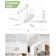 Whisper 52" 5 ABS Blade Propeller Classic Ceiling Fan with LED Lights and Remote Control