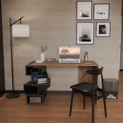 Poyraz 120cm W Computer Desk