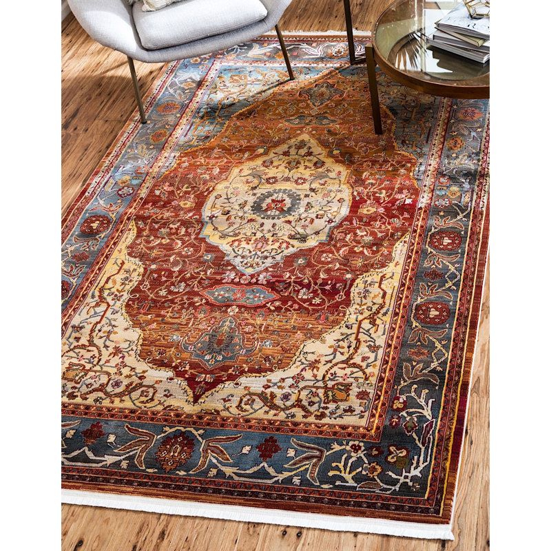 Oriental Indoor Rug, Rectangle 8'4" x 10'