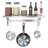 Metal Rectangle Wall Mounted Pot Rack