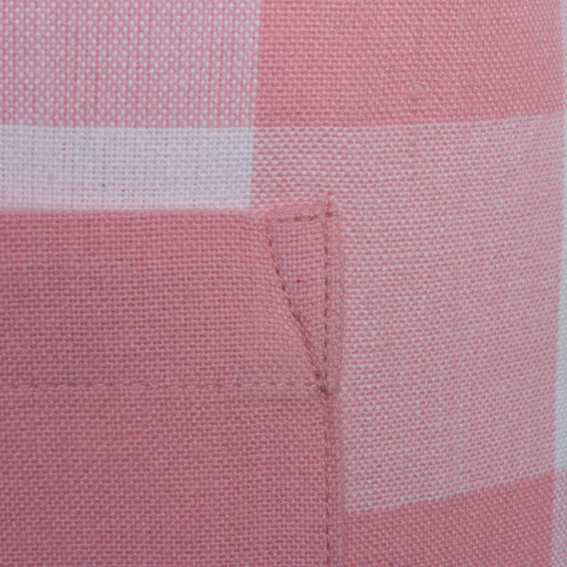Tablier de cuisine à carreaux Wolsingham, Rose