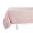 Brown Gingham Check Tasseled Cotton Blend Square Tablecloth-1395935398-1382811913