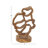 Teak Wood Handmade Abstract Decorative Sculpture