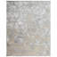 Abstract Area Rug in Silver And Grey-687852182